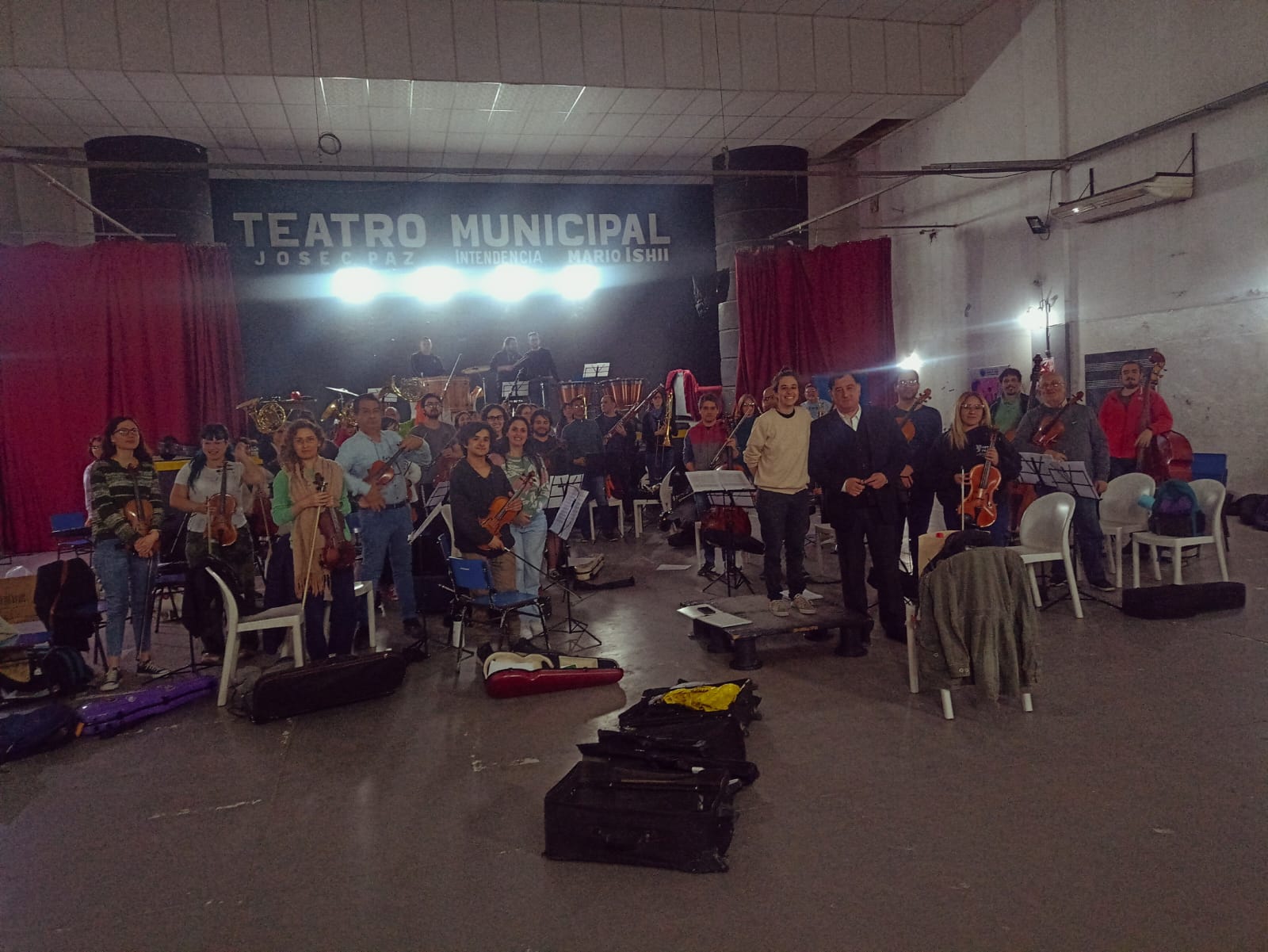 Ensayo de la Orquesta Municipal de José C. Paz