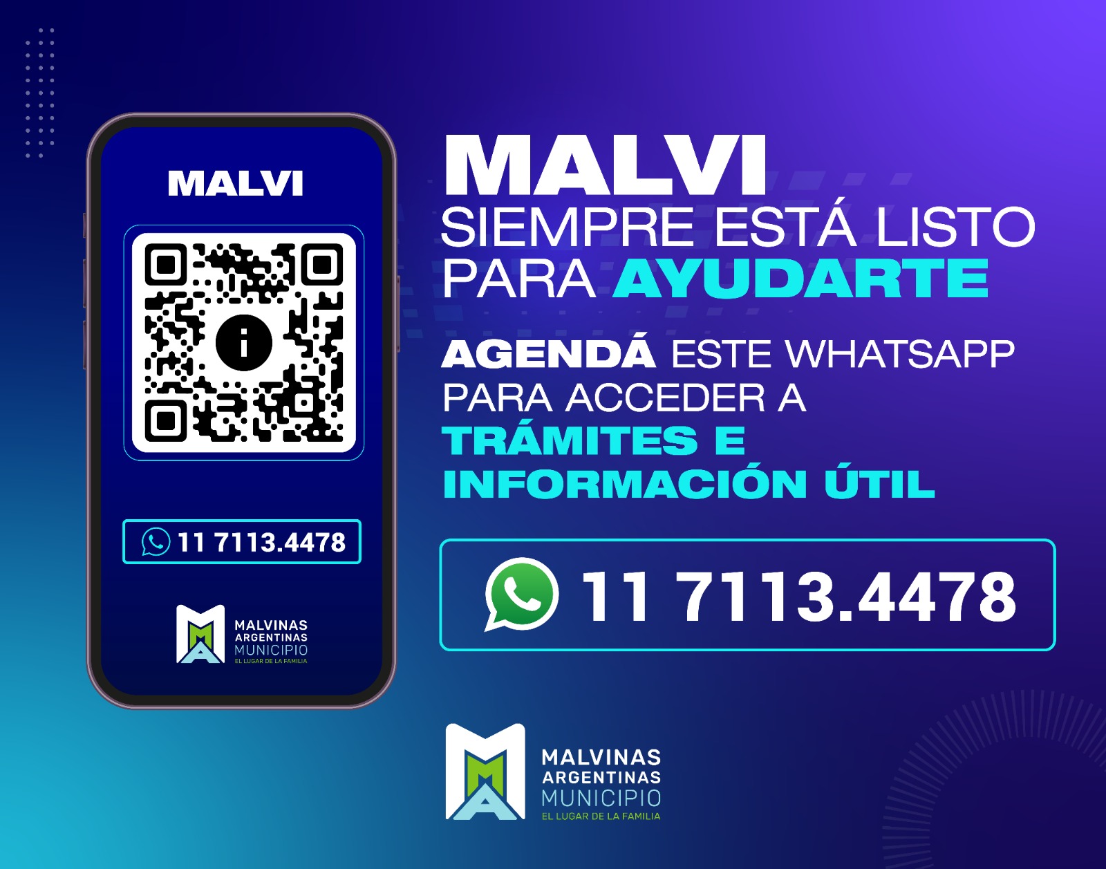 Malvinas Argentinas avanza con más tecnología