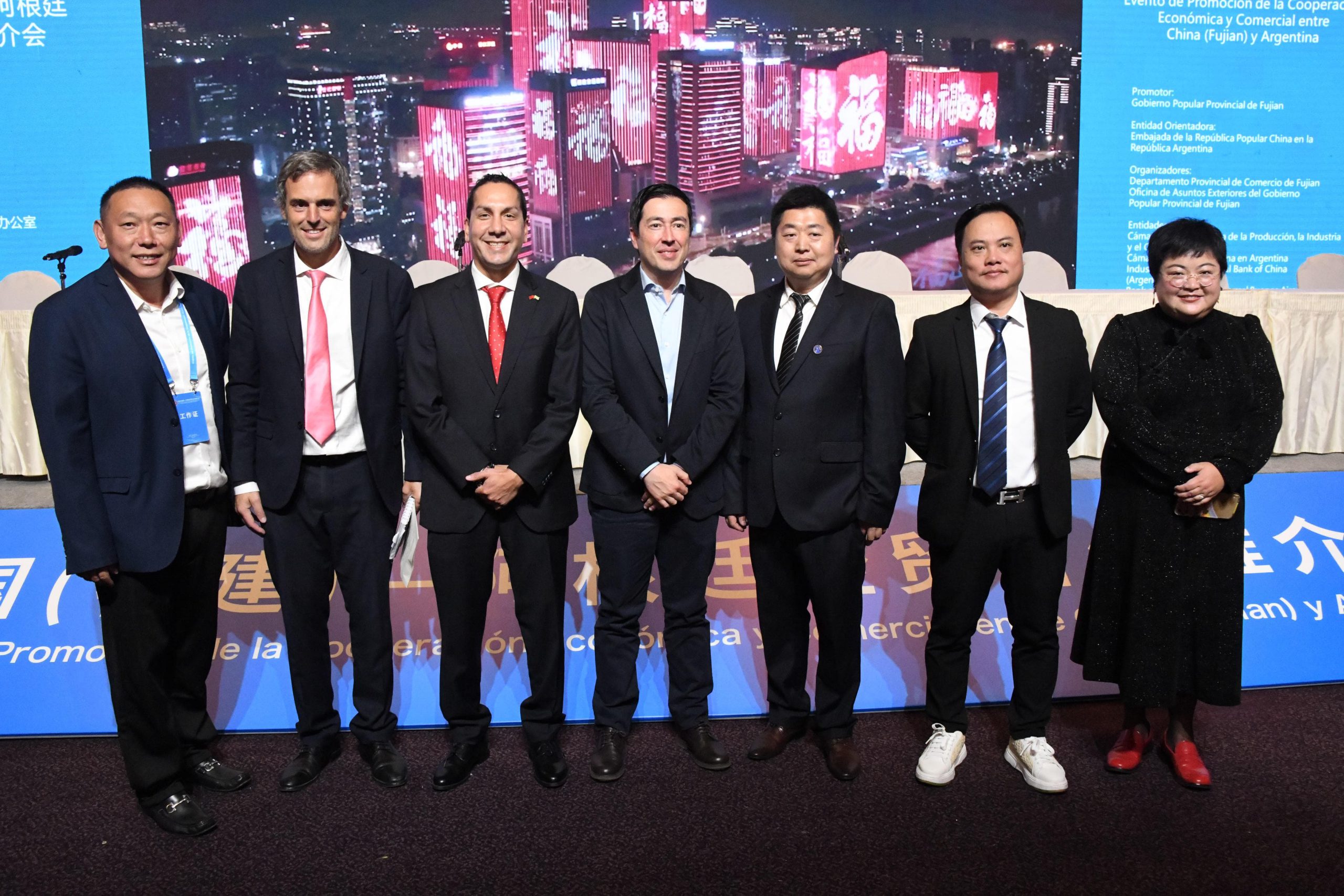 Leo Nardini participó del encuentro de cooperación comercial entre China (Fujian) y Argentina