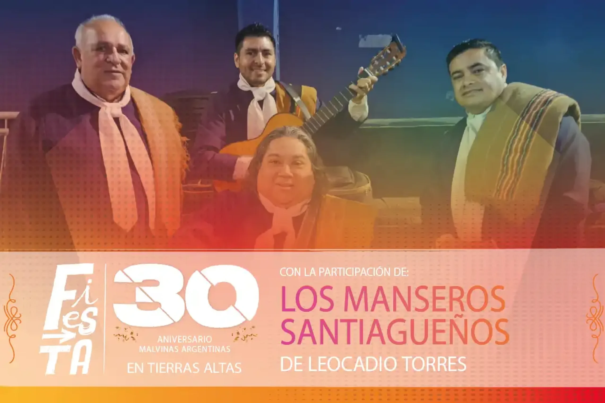 Gran Fiesta por los 30 años de Malvinas Argentinas en Tierras Altas