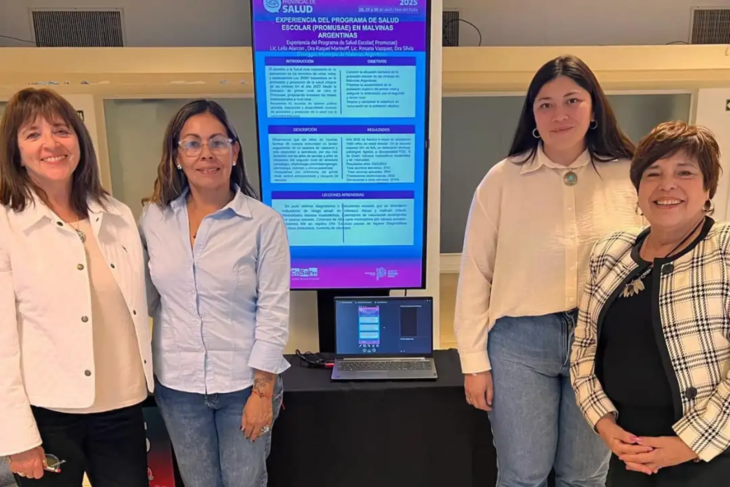 Malvinas Argentinas presentó el programa PROMUSAE en el Congreso Provincial de Salud 2025