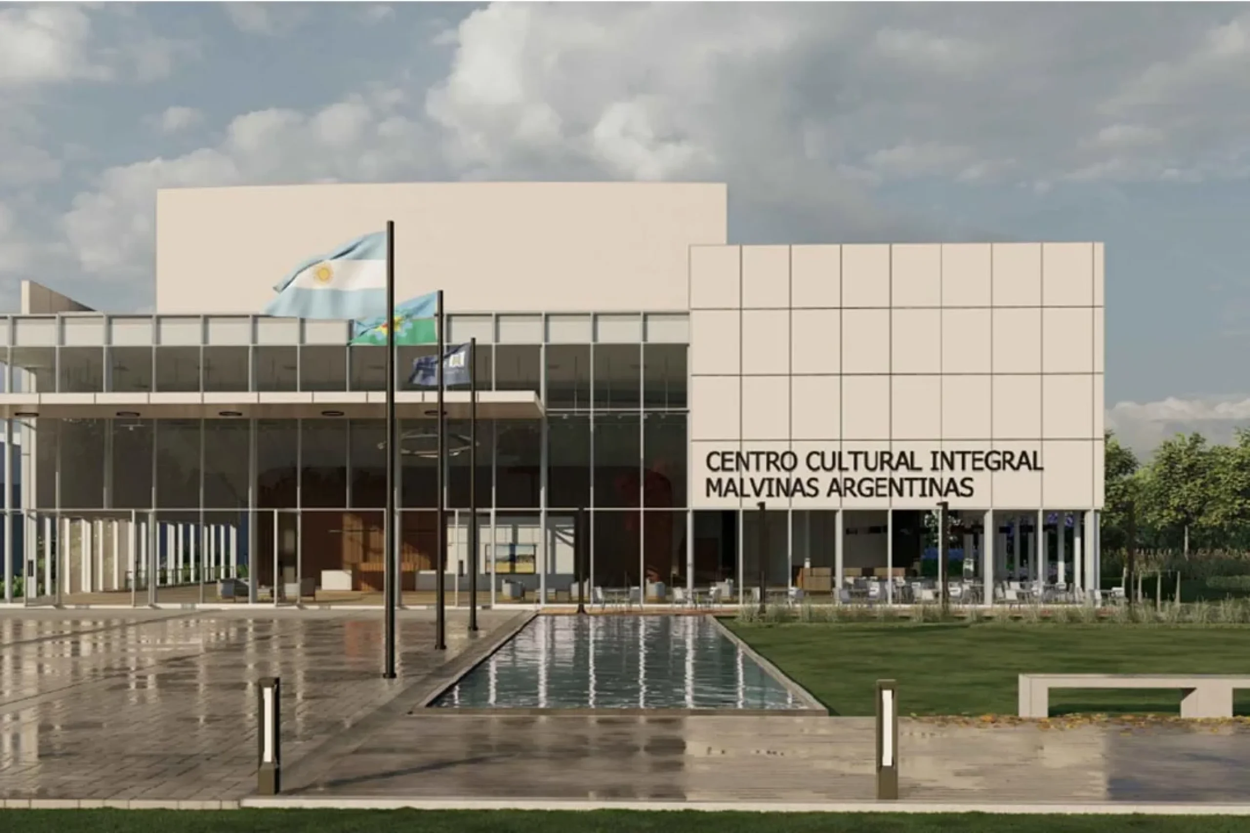 Un nuevo impulso para la cultura: Nardini recorrió los avances de obra del Teatro Municipal