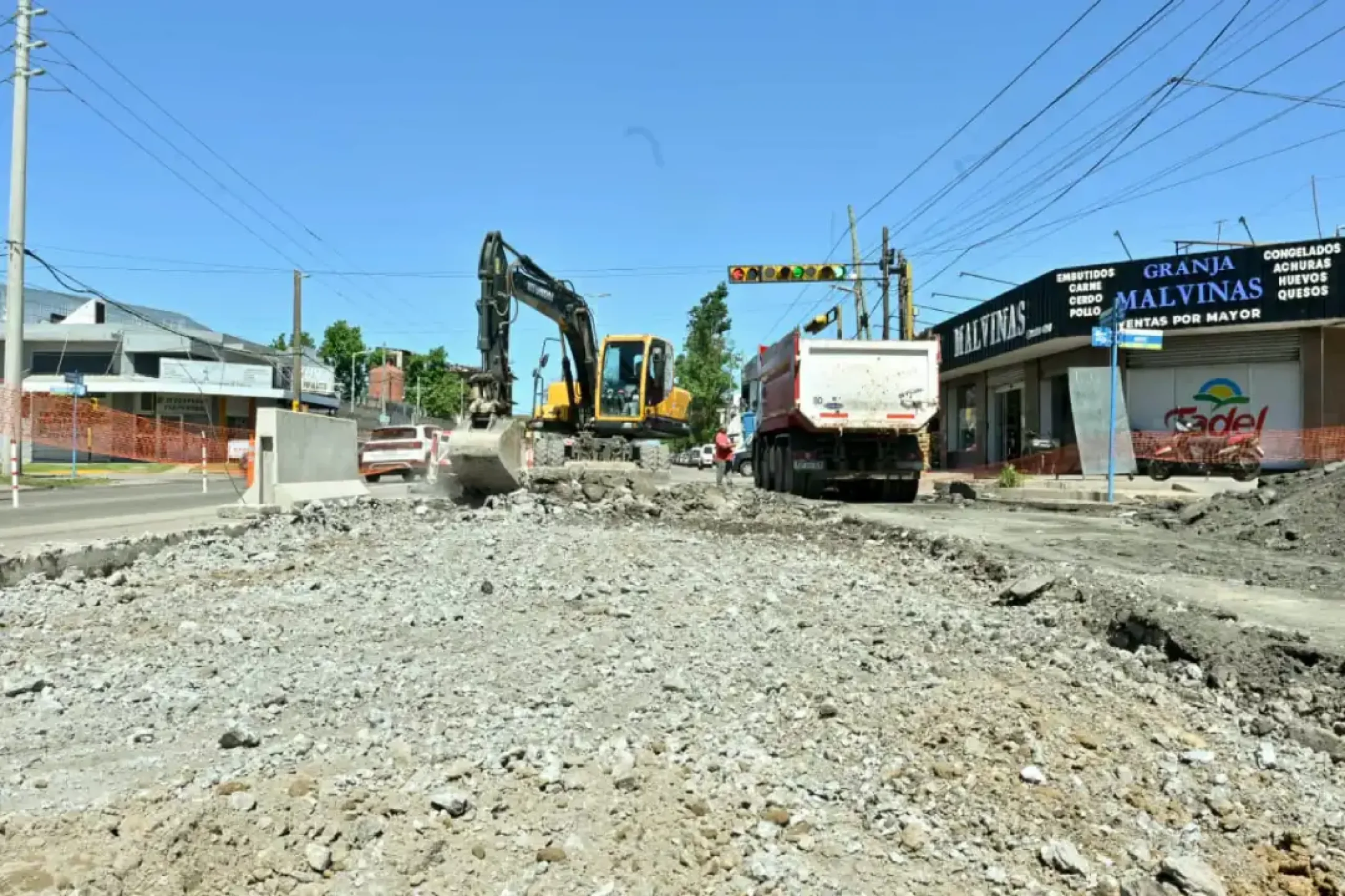 Inició una gran obra de repavimentación en la Ruta Provincial N°24 (ex Ruta 197)